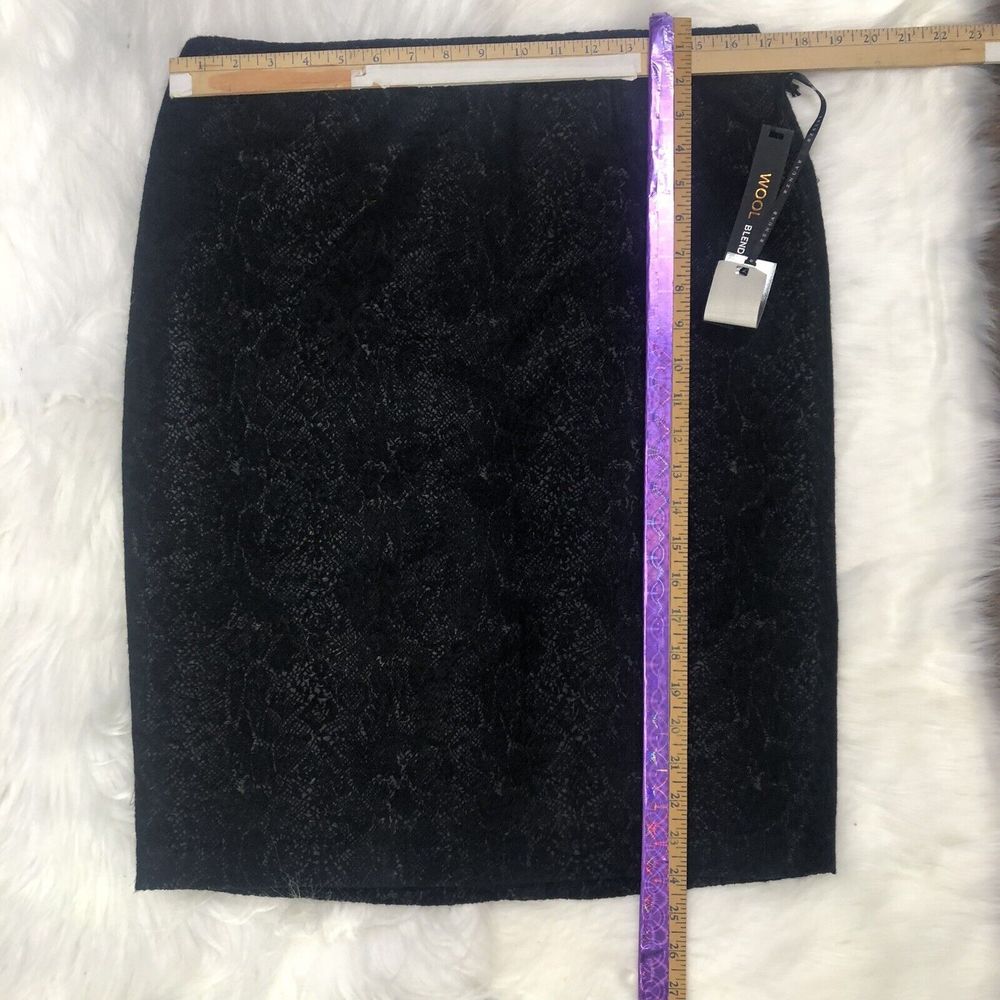 RENUAR blend black skirt size 10 NWT - Picture 2 of 9